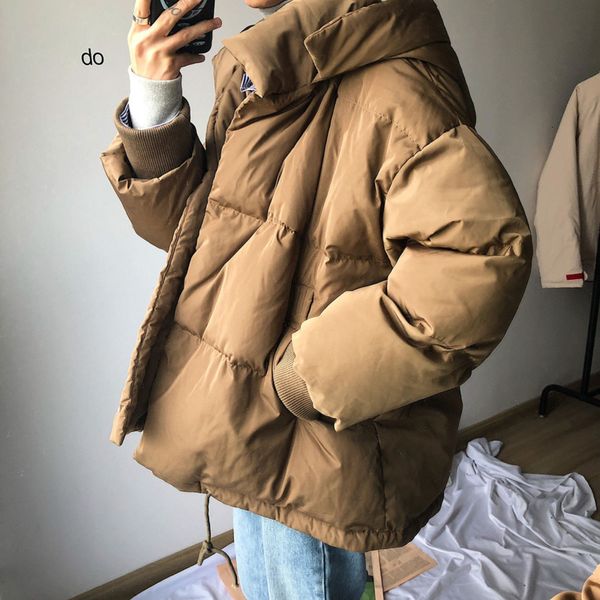 winter men's parka warm fashion casual korean style hooded short coat men streetwear wild loose thick jacket mens clothes, Black
winter men's parka warm fashion casual korean style hooded short coat men streetwear wild loose thick jacket mens clothes, Black
