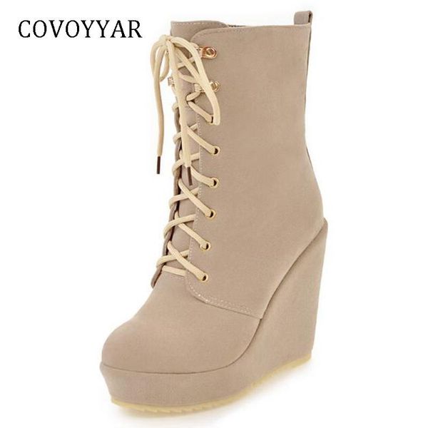 covoyyar 2020 высокие клинья женщины ботинки осень зимняя мода флода платформа bootle boots кружева обувь сплошные вереток женщина wbs1111, Black
covoyyar 2020 высокие клинья женщины ботинки осень зимняя мода флода платформа bootle boots кружева обувь сплошные вереток женщина wbs1111, Black