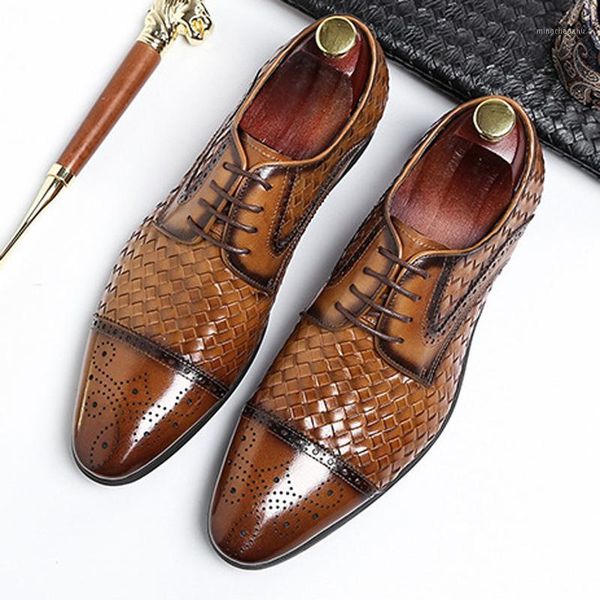 dress shoes summer style carved man brogue genuine leather formal cap toe oxfords pointed men's weave breathable flats ss5371, Black
dress shoes summer style carved man brogue genuine leather formal cap toe oxfords pointed men's weave breathable flats ss5371, Black