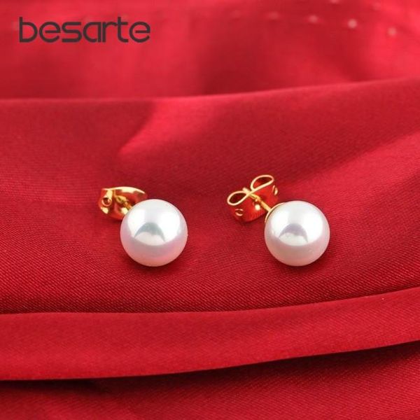 stud pearl earring earrings for women bijoux gold ear brinco ouro bijouterie boucle d'oreille earings fashion perla e2899, Golden;silver
stud pearl earring earrings for women bijoux gold ear brinco ouro bijouterie boucle d'oreille earings fashion perla e2899, Golden;silver