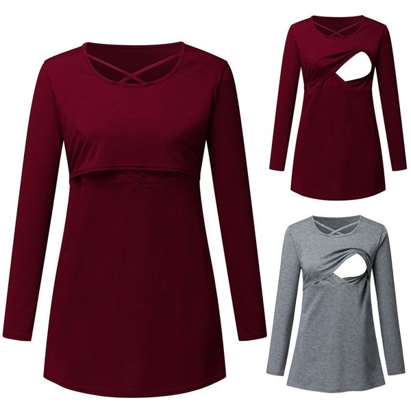 maternity mom autumn winter hoodies long sleeve o-neck nursing breastfeeding solid female warm pullover blouse 2020 lj201125, White
maternity mom autumn winter hoodies long sleeve o-neck nursing breastfeeding solid female warm pullover blouse 2020 lj201125, White