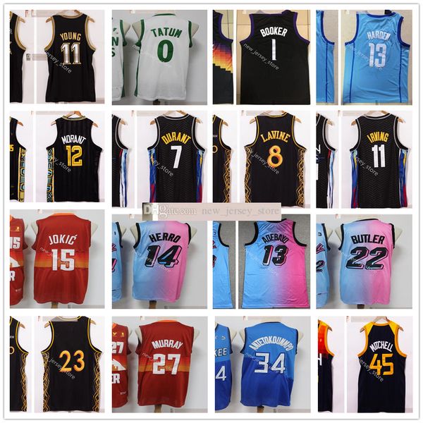 2021 new city basketball 1 devin 0 jayson booker tatum jerseys 7 kevin 11 kyrie durant irving zach harden lavine 11 trae 12 ja young morant, Black;red
2021 new city basketball 1 devin 0 jayson booker tatum jerseys 7 kevin 11 kyrie durant irving zach harden lavine 11 trae 12 ja young morant, Black;red