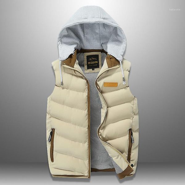 new men stylish vest autumn winter down vest casual mens sleeveless jacket warm waistcoat streetwear men men's hooded vests1, Black;white
new men stylish vest autumn winter down vest casual mens sleeveless jacket warm waistcoat streetwear men men's hooded vests1, Black;white