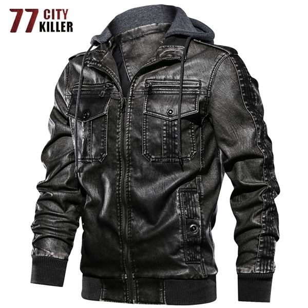 77city killer hooded jacket motorcycle pu male euro size men leather jackets and coats dropshipping c1103, Black;brown
77city killer hooded jacket motorcycle pu male euro size men leather jackets and coats dropshipping c1103, Black;brown