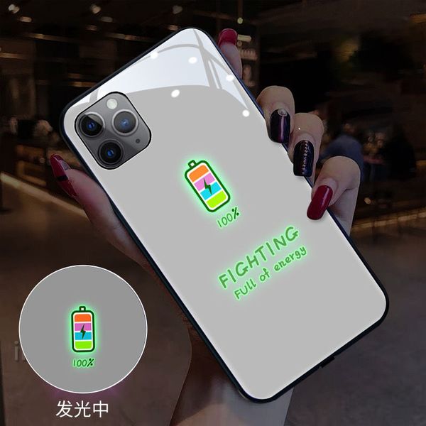 2020 iphone case tempred glass led fashion phone case incoming calls flash light case for iphone
2020 iphone case tempred glass led fashion phone case incoming calls flash light case for iphone