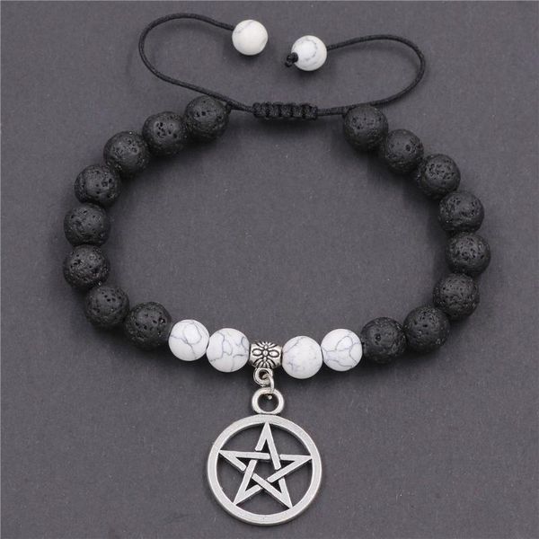 4pcs/lot natural stone bracelets antique silver color star pentagram charm lava stone diffuser jewelry for women, Golden;silver
4pcs/lot natural stone bracelets antique silver color star pentagram charm lava stone diffuser jewelry for women, Golden;silver