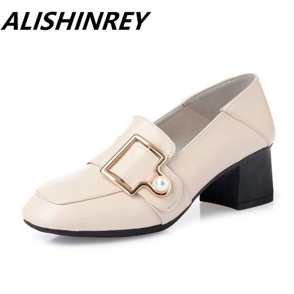 alishinrey 2020 new spring women's shoes genuine leather comfortable high heels square head shoes women large size, Black
alishinrey 2020 new spring women's shoes genuine leather comfortable high heels square head shoes women large size, Black