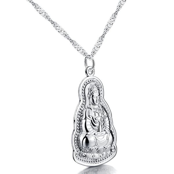 chains retro silver guanyin buddha pendant women 925 solid sterling necklace brand jewelry items to send chain
chains retro silver guanyin buddha pendant women 925 solid sterling necklace brand jewelry items to send chain
