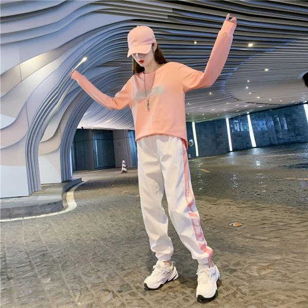 7lv58 new women's suit summer net red fashion korean loose casual new suitsummer suitshort sleeve pants hip hop two piece suit 85ttq, Gray
7lv58 new women's suit summer net red fashion korean loose casual new suitsummer suitshort sleeve pants hip hop two piece suit 85ttq, Gray