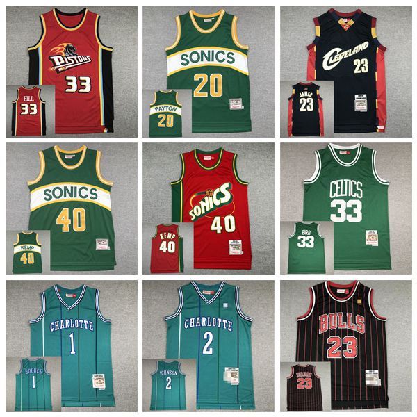 мужчины 33 холма 23 джеймс гэри 20 payton shawn 40 kemp muggsy 1 boges larry 2 johnson 33 bird mitchell ness classics player jerseys, Black;red
мужчины 33 холма 23 джеймс гэри 20 payton shawn 40 kemp muggsy 1 boges larry 2 johnson 33 bird mitchell ness classics player jerseys, Black;red