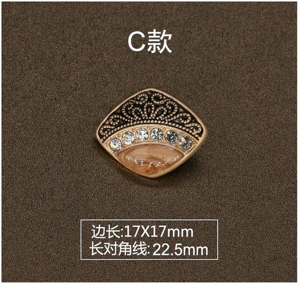 6pcs vintage golden metal diamond decorative button for clothing diy craft needlework sewing accessories haberdashery on bbylsv, Blike;white
6pcs vintage golden metal diamond decorative button for clothing diy craft needlework sewing accessories haberdashery on bbylsv, Blike;white
