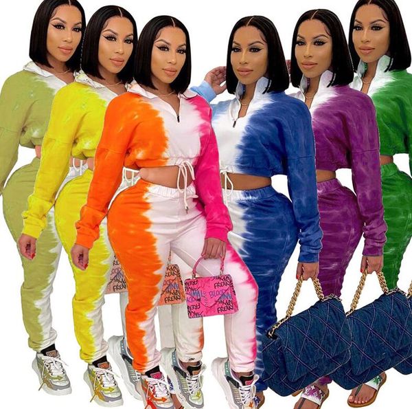 gradient tie-dye women tracksuit long sleeve crop turn-down collar half zipper sweater+legging pants outfits clothing s-3xl d102604, White
gradient tie-dye women tracksuit long sleeve crop turn-down collar half zipper sweater+legging pants outfits clothing s-3xl d102604, White