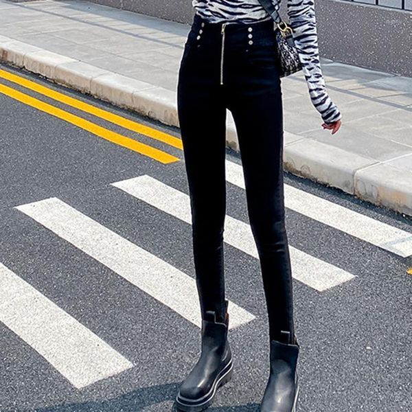 new slim fit high waist jeans denim women fashion casual all-match pencil pants skinny jeans trend dropship1, Blue
new slim fit high waist jeans denim women fashion casual all-match pencil pants skinny jeans trend dropship1, Blue