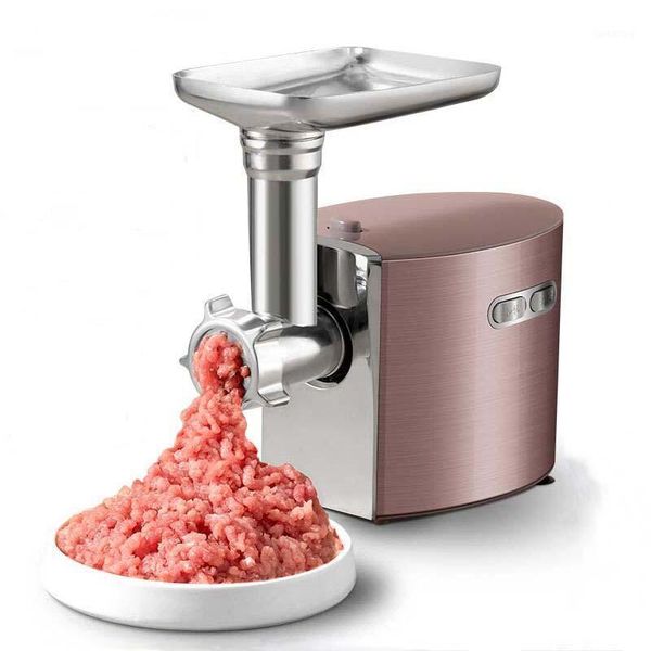 electric meat grinder home sausage stuffer meat mincer processor1