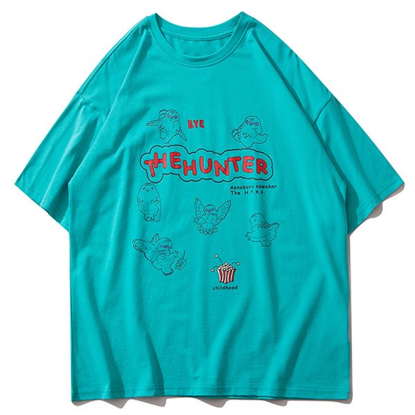 new hip hop t-shirt men streetwear cute eagle print harajuku tshirts 2021 summer casual cotton loose short sleeve shirts white ecax, White;black
new hip hop t-shirt men streetwear cute eagle print harajuku tshirts 2021 summer casual cotton loose short sleeve shirts white ecax, White;black