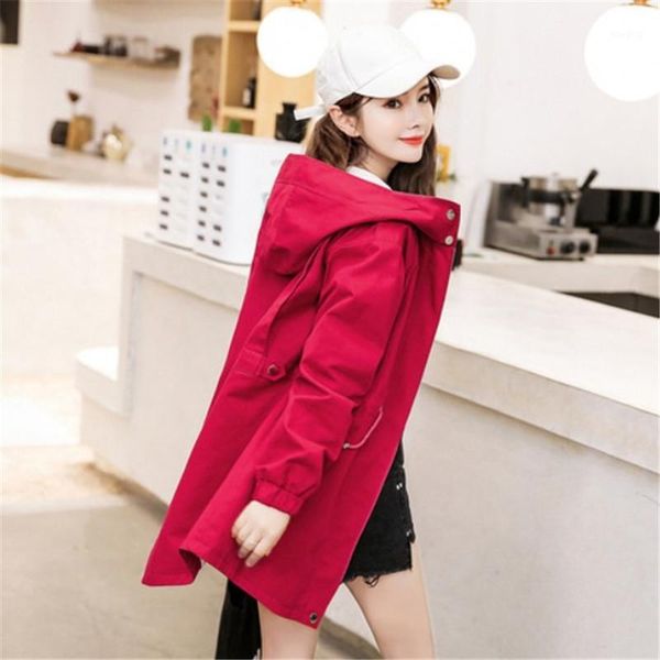 2020 new spring autumn women coat hooded trench padded windbreaker long chic korean medium length harajuku women overcoat as14001, Tan;black
2020 new spring autumn women coat hooded trench padded windbreaker long chic korean medium length harajuku women overcoat as14001, Tan;black
