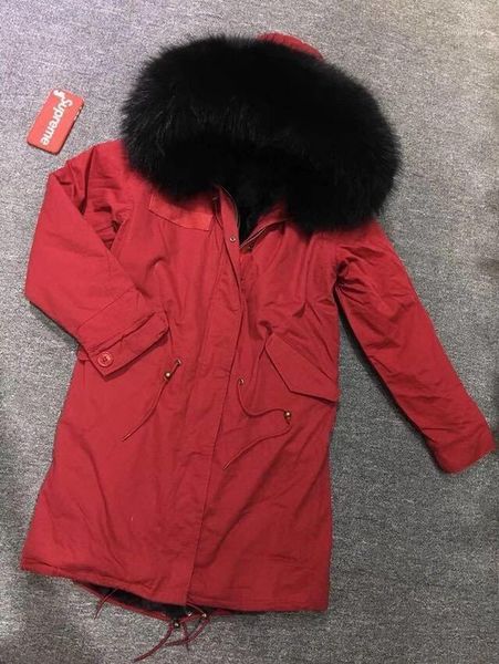 nice long red parka with black faux fur lining winter korean clothes reversible coat for women1
nice long red parka with black faux fur lining winter korean clothes reversible coat for women1