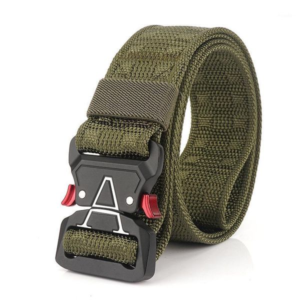 waist support metal buckle tactical belt men's soft nylon army aisroft duty outdoor sport hunting training equipment1, Black;gray
waist support metal buckle tactical belt men's soft nylon army aisroft duty outdoor sport hunting training equipment1, Black;gray