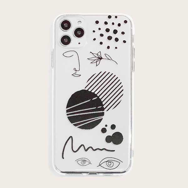 painted geometric pattern mobile phone for 6/7/8/xs/11 transparent tpu all-inclusive soft case
painted geometric pattern mobile phone for 6/7/8/xs/11 transparent tpu all-inclusive soft case