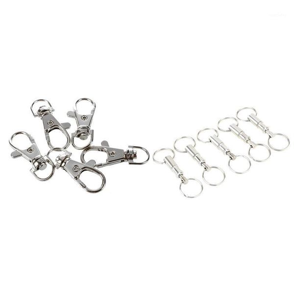 hooks & rails 5 pcs grab trigger pivot 5/16 inches silver detachable key ring with two split rings1
hooks & rails 5 pcs grab trigger pivot 5/16 inches silver detachable key ring with two split rings1