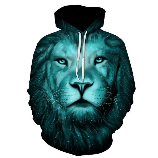 new 3d printed animal pullover sweatshirt in spring and autumn, Black;white
new 3d printed animal pullover sweatshirt in spring and autumn, Black;white