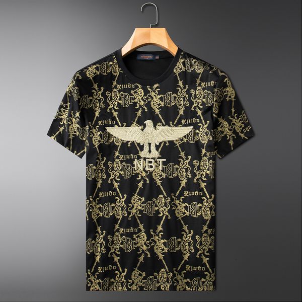 luxury gold eagle printing short streetwear shirt tendency embroidered tshirt for man spring 2021 summer kudw, White;black
luxury gold eagle printing short streetwear shirt tendency embroidered tshirt for man spring 2021 summer kudw, White;black