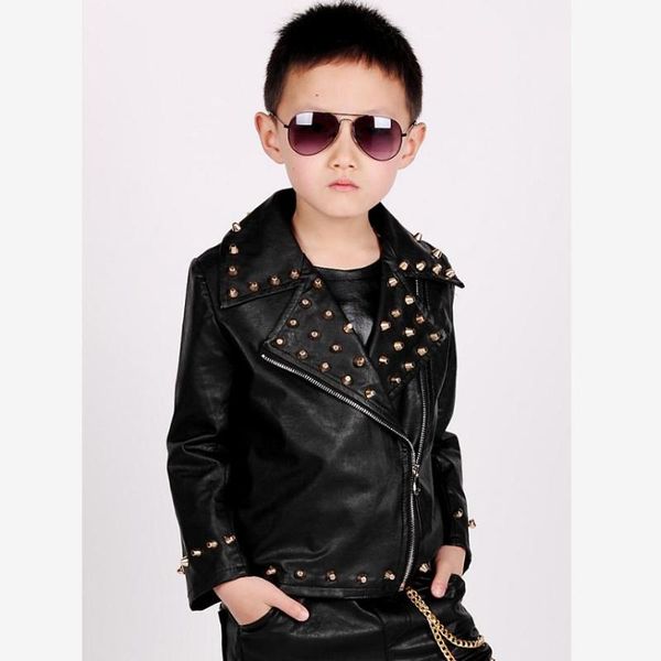 fashion baby boys slim locomotive leather jacket rivet coat boys performance clothing modis children stage dance costume y1229, Blue;gray
fashion baby boys slim locomotive leather jacket rivet coat boys performance clothing modis children stage dance costume y1229, Blue;gray