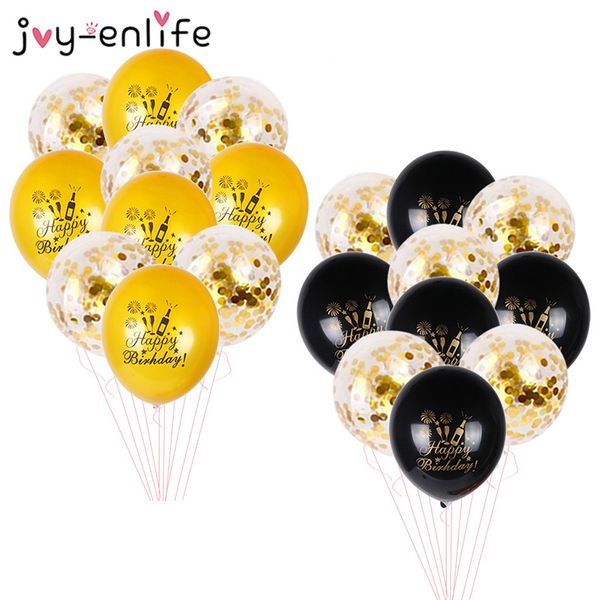 10pcs happy air balloons birthday decorations kids party gold confetti ballon decor baby shower globos
10pcs happy air balloons birthday decorations kids party gold confetti ballon decor baby shower globos