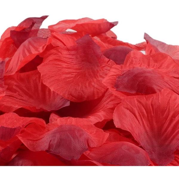 1000pcs 5*5cm Artificial Fake Rose Petals For Romc Night Wedding Event Party Decoration Color Gold Red White Weddin Wmtapv