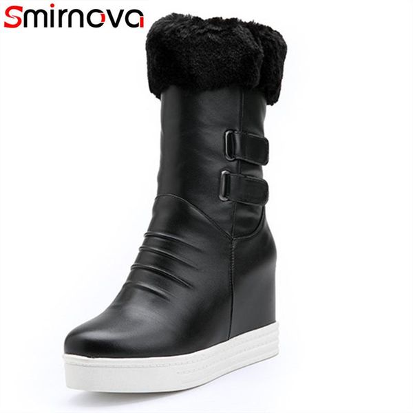 boots smirnova 2021 winter female mid calf slip on shoes casual dress height increasing high heel women's, Black
boots smirnova 2021 winter female mid calf slip on shoes casual dress height increasing high heel women's, Black