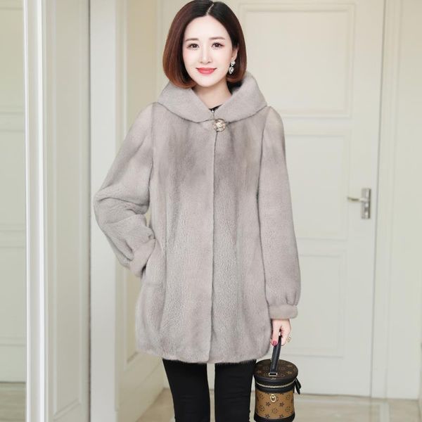 coat of skin the fake women winter mink coats and jackets with hood long warm women's clothing vintage 2020 plus rzrk, Black
coat of skin the fake women winter mink coats and jackets with hood long warm women's clothing vintage 2020 plus rzrk, Black