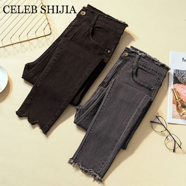 2019 jeans for female skinny plus size high elastic gray pencil pants for lady donna summer autumn black woman's trousers denim 1017, Blue
2019 jeans for female skinny plus size high elastic gray pencil pants for lady donna summer autumn black woman's trousers denim 1017, Blue