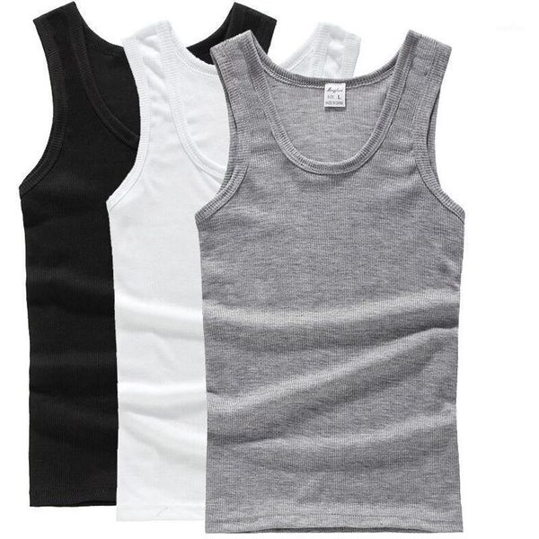 3pcs 100% cotton mens sleeveless tank solid muscle vest undershirts o-neck gymclothing tees summer clothing1, White;black
3pcs 100% cotton mens sleeveless tank solid muscle vest undershirts o-neck gymclothing tees summer clothing1, White;black