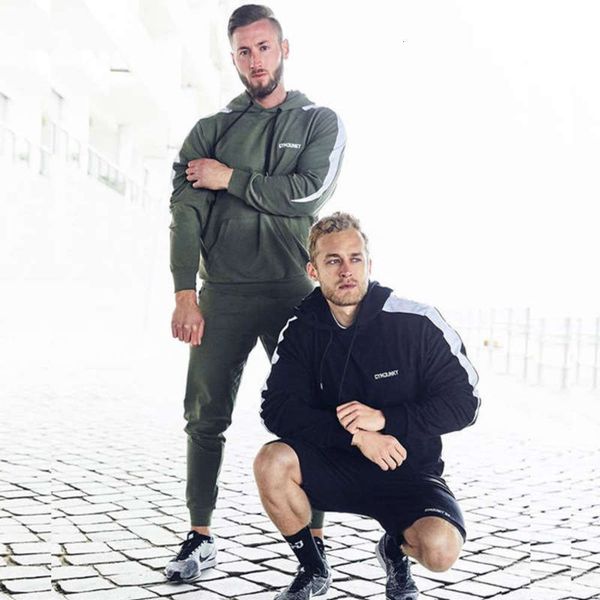 suit brother sports muscle men's fitness autumn and winter hooded coat, sanitary pants, running leisure 2-piece set, Gray
suit brother sports muscle men's fitness autumn and winter hooded coat, sanitary pants, running leisure 2-piece set, Gray