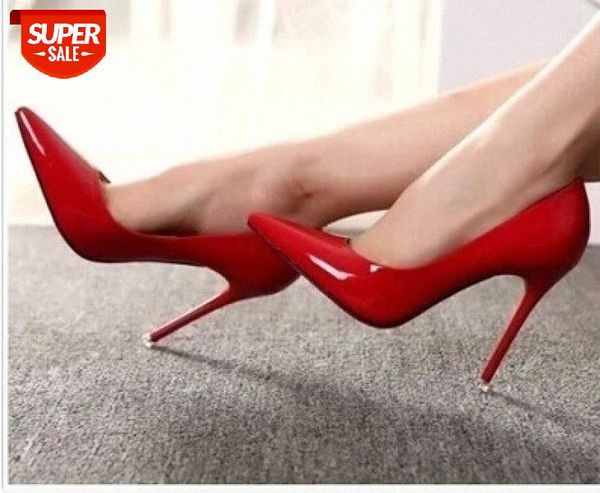 women pumps high heels 11cm woman pumps shoes patent leather fashion wrok shoes luxury pointed toe party zapatos #mi0j, Black
women pumps high heels 11cm woman pumps shoes patent leather fashion wrok shoes luxury pointed toe party zapatos #mi0j, Black