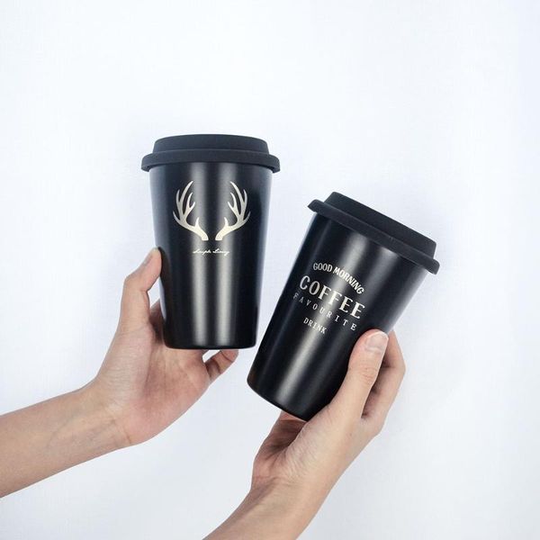 mugs stainless steel coffee mug with silicone lid sleeve straw creative letter pattern travel camping black milk cup home gift
mugs stainless steel coffee mug with silicone lid sleeve straw creative letter pattern travel camping black milk cup home gift