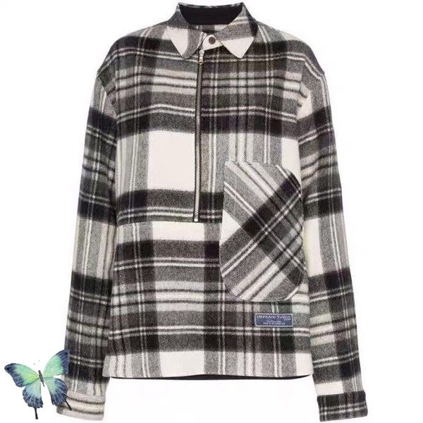2021 new welldone woolen cloth woll plaid men women well done oversize hip hop long sleeve shirt wool coat b5xw, White;black
2021 new welldone woolen cloth woll plaid men women well done oversize hip hop long sleeve shirt wool coat b5xw, White;black