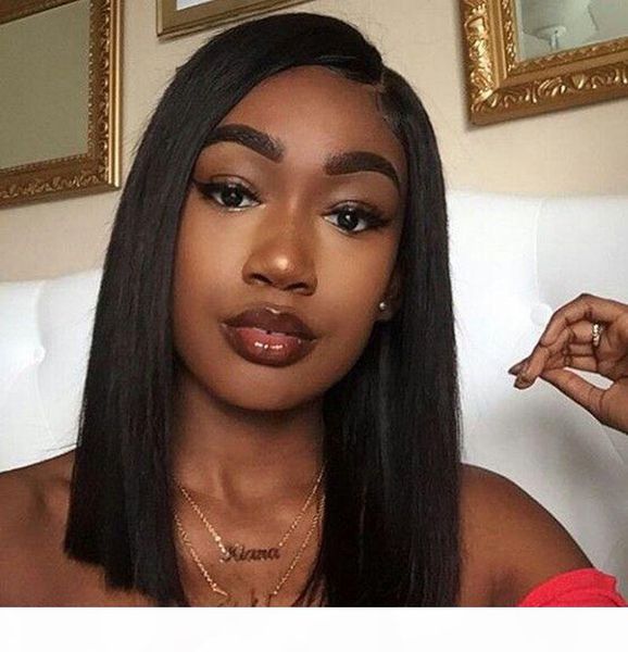 lace front human hair bob wigs 130% density short straight wigs pre plucked brazilian remy hair, Black;brown
lace front human hair bob wigs 130% density short straight wigs pre plucked brazilian remy hair, Black;brown