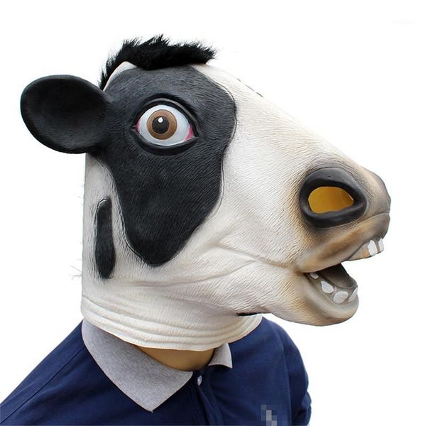 animal cow head mask latex deluxe novelty halloween costume party female party cosplay accessories props1, Silver
animal cow head mask latex deluxe novelty halloween costume party female party cosplay accessories props1, Silver