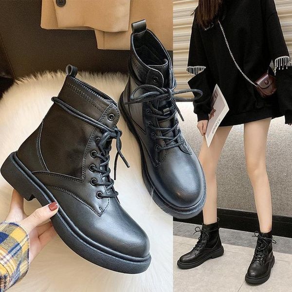 women's warm boots thick sole lace up autumn winter short ankle boots women fashion european style black motorcycle
women's warm boots thick sole lace up autumn winter short ankle boots women fashion european style black motorcycle