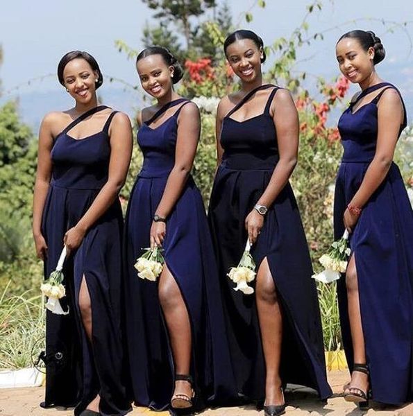 navy blue african plus size a line bridesmaid dresses one shoulder high side split wedding guest dress maid of honor gowns vestidos v20, White;pink
navy blue african plus size a line bridesmaid dresses one shoulder high side split wedding guest dress maid of honor gowns vestidos v20, White;pink