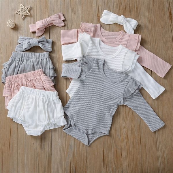sweet 0- baby clothing heart print short sleeve romper+ruffle solid high waist shorts headband infant girl set lj201223, White
sweet 0- baby clothing heart print short sleeve romper+ruffle solid high waist shorts headband infant girl set lj201223, White