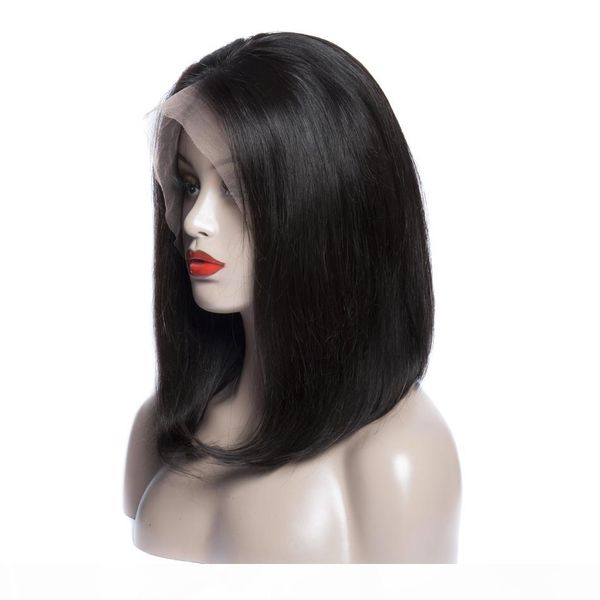 glueless bob wig brazilian straight short lace front human hair wigs for black women pre plucked with baby hair remy hair bleached knots, Black;brown
glueless bob wig brazilian straight short lace front human hair wigs for black women pre plucked with baby hair remy hair bleached knots, Black;brown