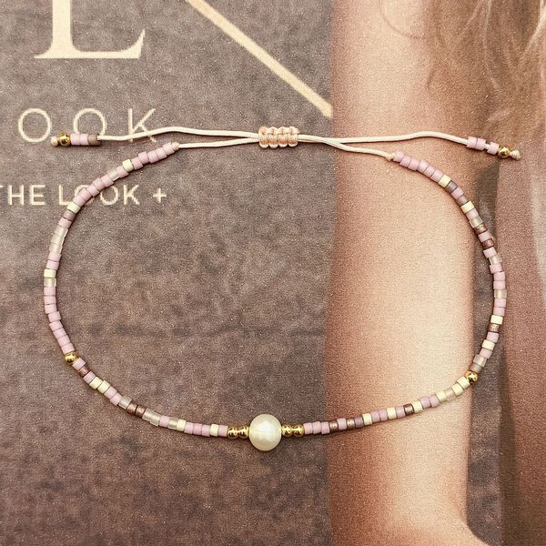 vikiko miyuki rice beads elements thin bracelet female purple mixed color series no.3 natural pearl bracelet natural pearl tjhkc, Golden;silver
vikiko miyuki rice beads elements thin bracelet female purple mixed color series no.3 natural pearl bracelet natural pearl tjhkc, Golden;silver
