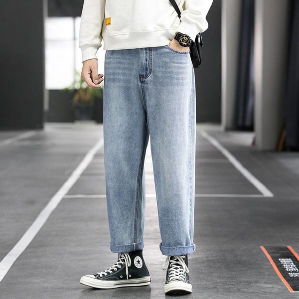 hip hop design brand jeans for men's straight 2021 spring fashion punk skateboard moto bike vintage jean plus oversize, Blue
hip hop design brand jeans for men's straight 2021 spring fashion punk skateboard moto bike vintage jean plus oversize, Blue