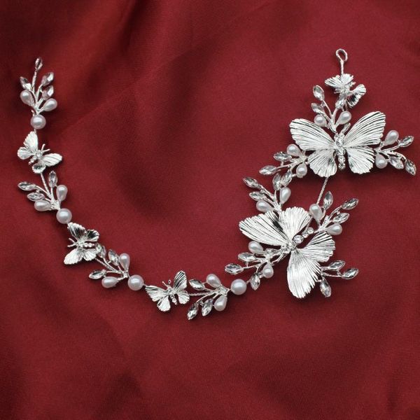 luxurious crystal pearl butterfly soft wedding bridal tiara headbands bride headpiece women hair ornaments jewelry accessories, Golden;silver
luxurious crystal pearl butterfly soft wedding bridal tiara headbands bride headpiece women hair ornaments jewelry accessories, Golden;silver
