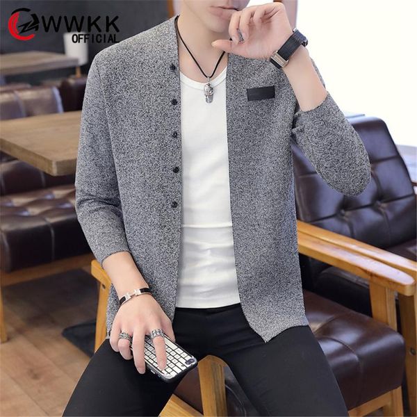 men's jackets wwkk sweaters autumn winter warm knitted casual collar sweater cardigan coats male long-sleeved clothing knitwear, Black;brown
men's jackets wwkk sweaters autumn winter warm knitted casual collar sweater cardigan coats male long-sleeved clothing knitwear, Black;brown