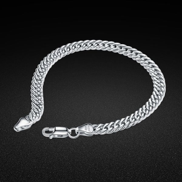 s925 sterling silver for men cool fashion versatile horsewhip chain bracelet jewelry classic versatile men's bracelet sy3ht, Golden;silver
s925 sterling silver for men cool fashion versatile horsewhip chain bracelet jewelry classic versatile men's bracelet sy3ht, Golden;silver
