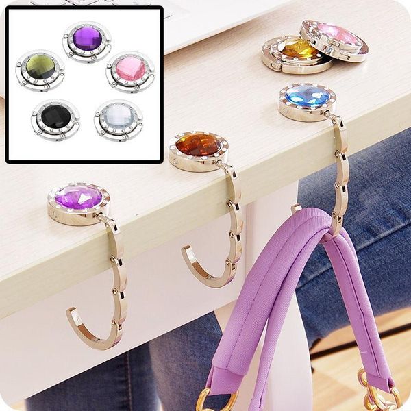hooks & rails bag hook holder portable crystal purse handbag hanger foldable folding diy1
hooks & rails bag hook holder portable crystal purse handbag hanger foldable folding diy1