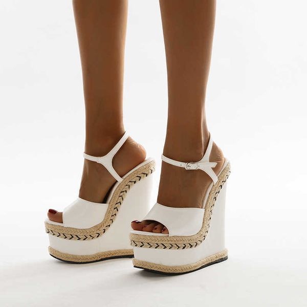 elling designer 2022 new women's shoes straw woven wedge heel beautiful and comfortable color matching ladies sandals, Black
elling designer 2022 new women's shoes straw woven wedge heel beautiful and comfortable color matching ladies sandals, Black